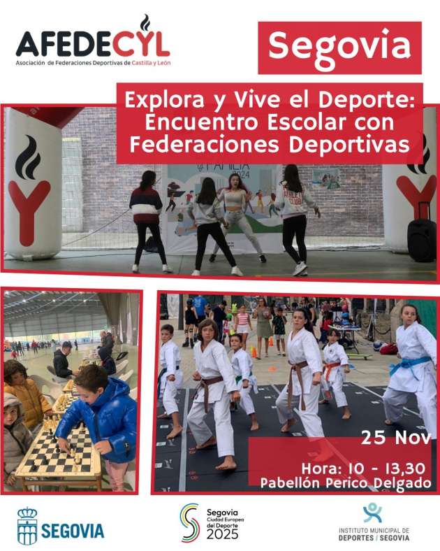 cartel de las Jornadas deporte 
