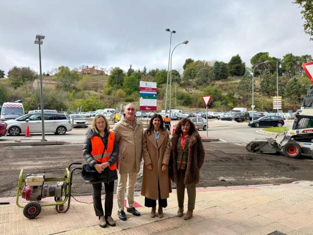 Visita a las obras paseo Ezequiel González