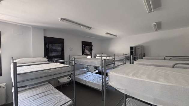 Dormitorio albergue municipal