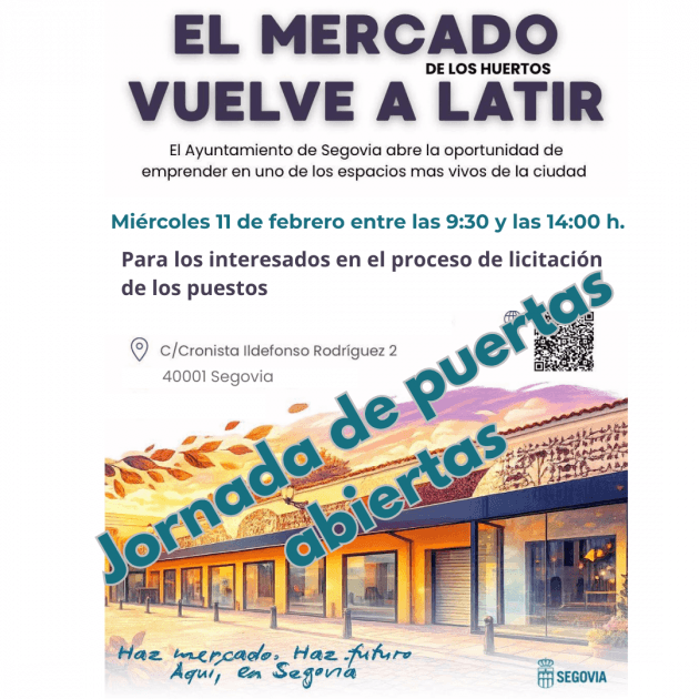 II jornada de puertas abiertas en el mercado de los Huertos 