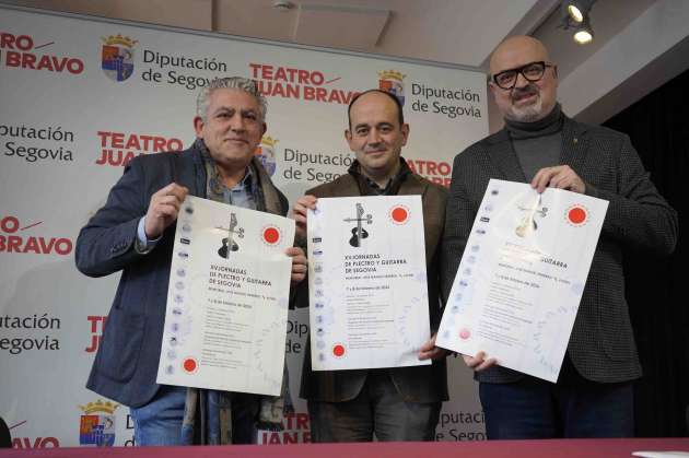 Presentación de las XV Jornadas de Plectro y Guitarra de Segovia