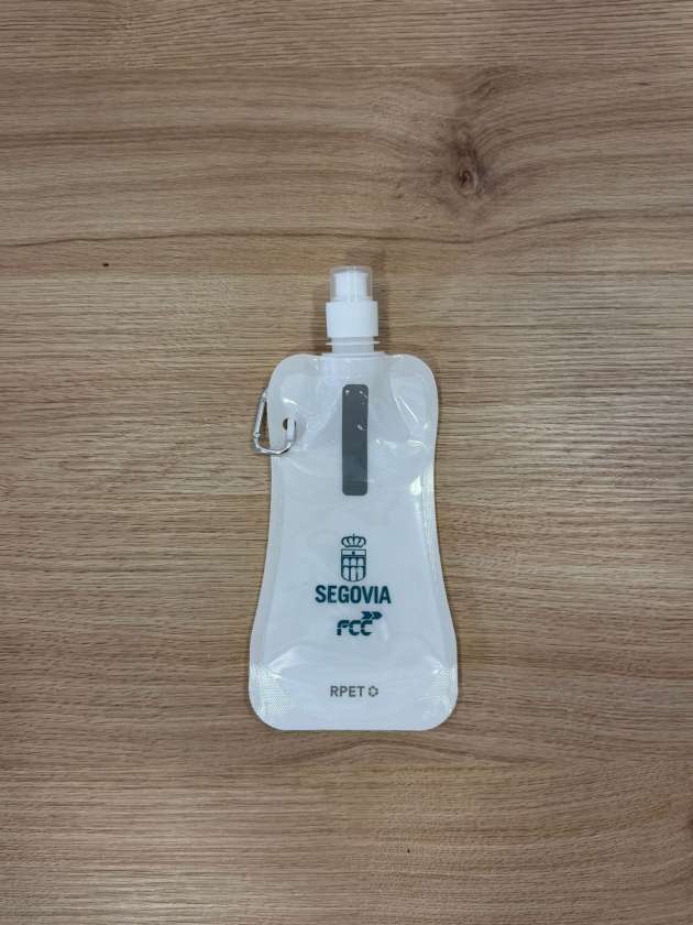 Botella de la campaña de la ordenanza de limpieza viaria