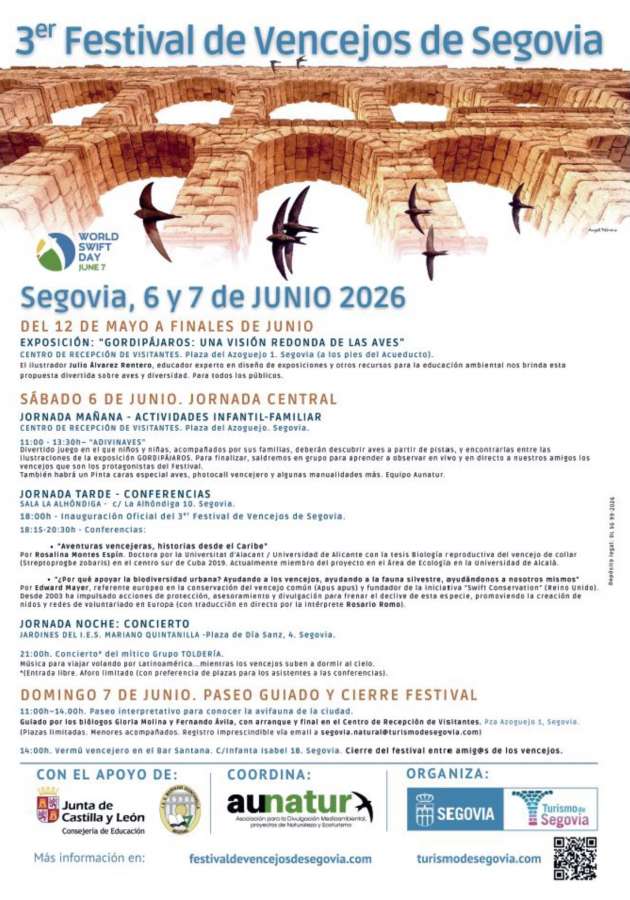 Cartel Festival Vencejos 2026