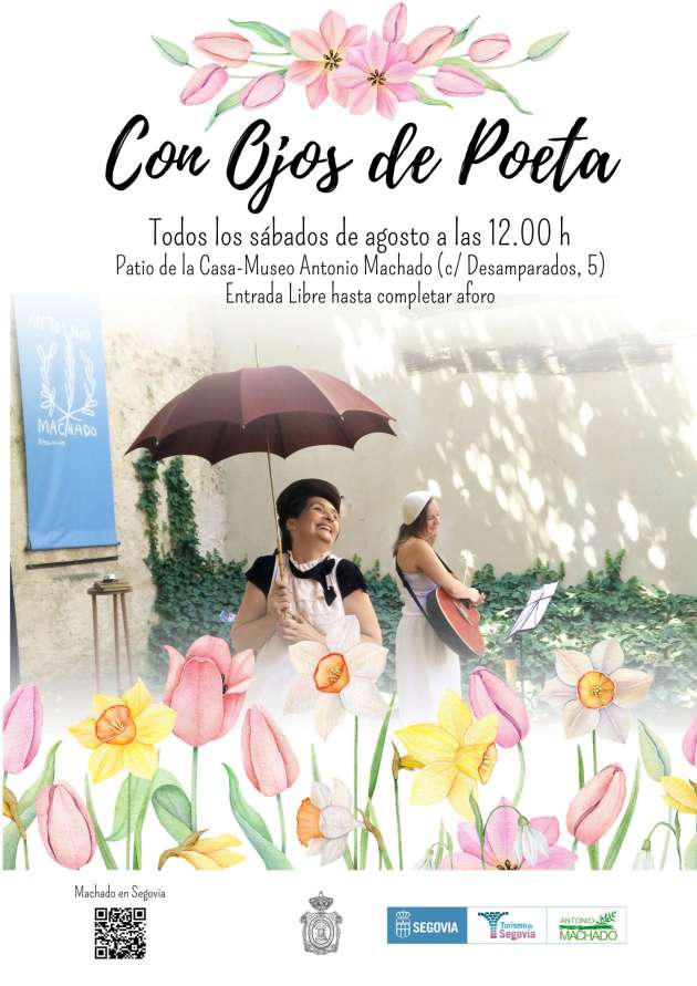 Cartel Con ojos de poeta